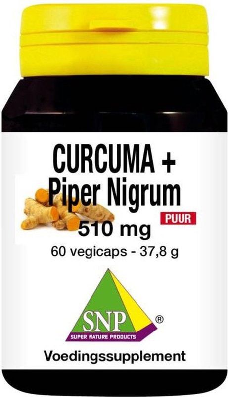 PUUR - Curcuma & Piper Nigrum - Kruidenpreparaat - 510mg