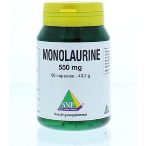 Vetzuren - Monolaurine 550 mg - Plantaardige Caps - Vrij Van Allergenen