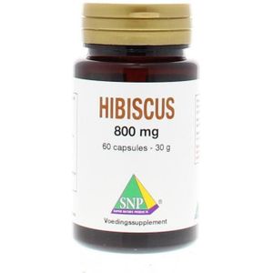 Voedingssupplement - Hibiscus - 200 mg - Vegetarische Capsule