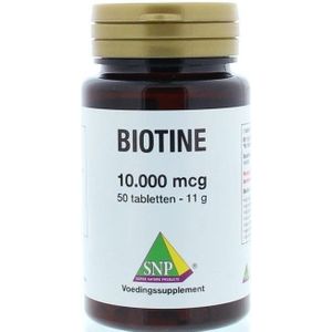 SNP Biotine 10000 mcg 50 tabletten