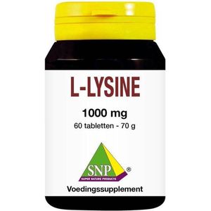 SNP L-lysine 1000 mg 60 tabletten