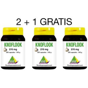 SNP Knoflook 2 + 1 gratis 1050 capsules