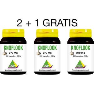 SNP Knoflook 2 + 1 gratis 1050 capsules