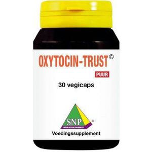 Super Nature Products - Oxytocin-trust - Voedingssupplement - 400 mg - Vegetarische Capsule