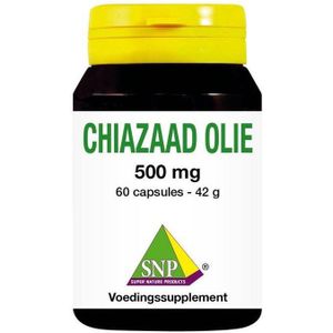 SNP Chiazaad olie 500 mg 60 capsules