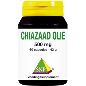 SNP Chiazaad olie 500 mg 60 capsules