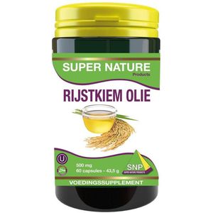 SNP - Rijstkiem Olie - 500 mg - Halal - Kosher