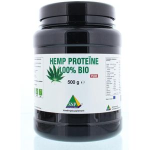 Hennep Proteïne Poeder - Bio - 500 g - Organisch - Glutenvrij - Lactosevrij - Vegan