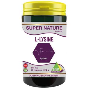 SNP L-lysine 500 mg puur 60 capsules