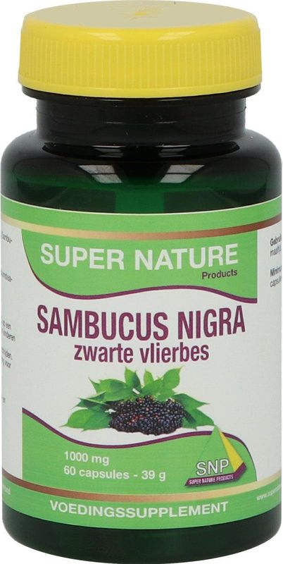 SNP Sambucus nigra zwarte vlierbes 60 capsules