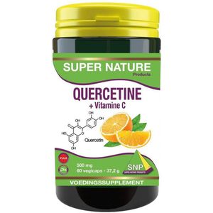 SNP Quercetine + gebufferde vitamine C puur 60 Vegetarische capsules