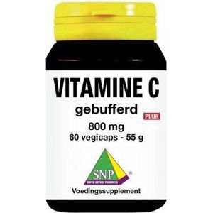 SNP Vitamine C 800mg gebufferd puur 60 Vegetarische capsules