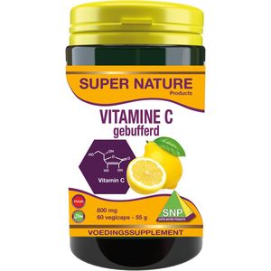 SNP Vitamine C 800mg gebufferd puur 60 Vegetarische capsules