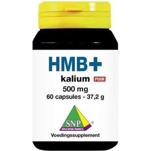 SNP HMB+ kalium 500mg puur  60 Vegetarische capsules