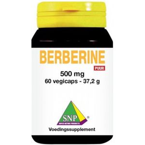 SNP - Berberine 500 mg - Kruidenpreparaat - 60 Vcaps - Puur