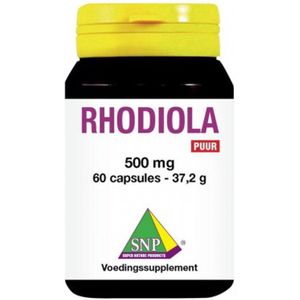 SNP - Rhodiola 500 mg - Kruidenpreparaat - Puur - 1000 mg per 2 Capsules