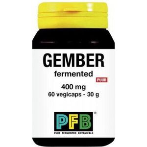 SNP Gember fermented 400 mg 60 Vegicaps