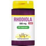 Nhp Rhodiola 500 mg puur 60 Vegetarische Capsules