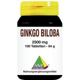 SNP Ginkgo biloba 2500 mg  100 tabletten