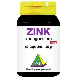SNP Zink + magnesium puur 60ca