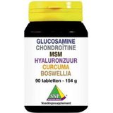 SNP Glucosamine chondro MSM hyaluron curcum boswellia 90 tabletten