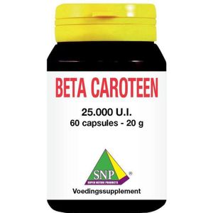 SNP Beta caroteen 7500 mcg 60 capsules