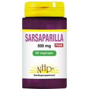 NHP - Sarsaparilla - Kruidenpreparaat - 500mg - 60 Capsules