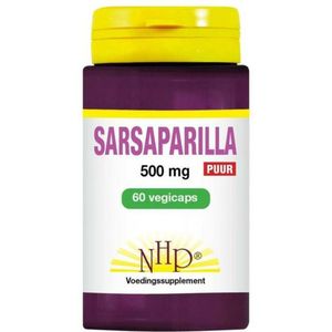 NHP Sarsaparilla 500 mg puur 60 vcaps