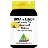 SNP - BCAA + Lemon - Voedingssupplement - 5000 mg BCAA - Vitamine C en D3