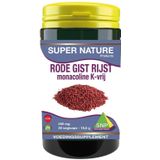 Rode Gist Rijst - K-vrij - 450 mg - Vegetarische Capsules