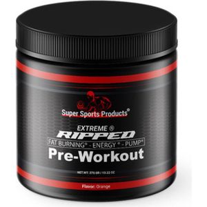 SNP Pre workout ripped orange extreme 375 gram
