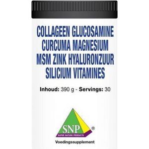 SNP Collageen glucosamine curcuma magnesium MSM 390 gram