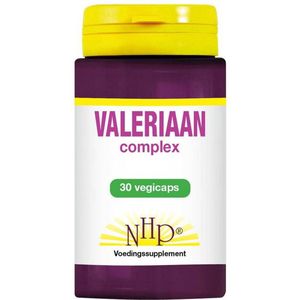 NHP - Valeriaan Complex - Kruidenpreparaat - 610 mg - Vegetarische Capsule