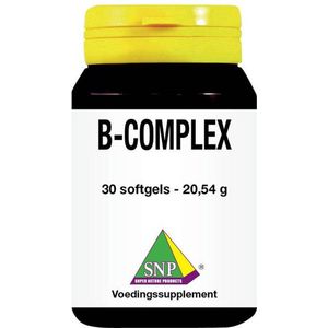 SNP - B-complex - Vitaminepreparaat - 30 Softgels - Plantaardig