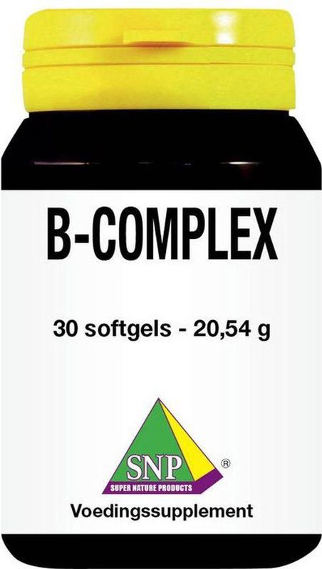 SNP - B-complex - Vitaminepreparaat - 30 Softgels - Plantaardig