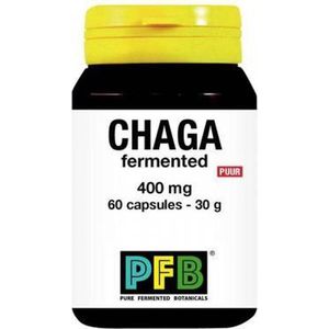 Snp Chaga Fermented 400 Mg Puur, 60 Veg. capsules
