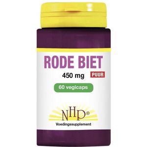 NHP - Rode Biet Puur - Voedingssupplement - Biologisch - 60 Capsules