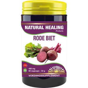 NHP - Rode Biet Puur - Voedingssupplement - Biologisch - 60 Capsules