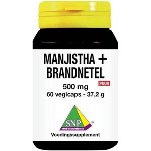 SNP manjistha + brandnetel puur  60 Vegetarische capsules