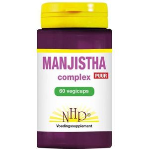 NHP - Manjistha Complex - Kruidenpreparaat - 250 mg - Vegan