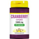 Nhp Cranberry complex 15000 mg 30 Vegetarische Capsules