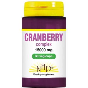 NHP Cranberry complex 15000 mg 30 vcaps