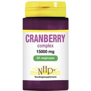 NHP Cranberry complex 15000mg  30 Vegetarische capsules