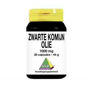 SNP Zwarte komijn olie 1000 mg 30sft