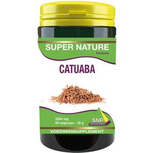Super Nature Products - Catuaba - Kruidenpreparaat - 470 mg - 60 Capsules