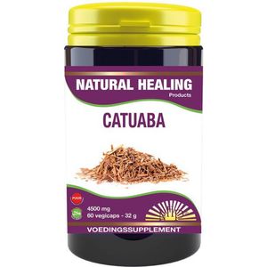 Catuaba Poeder - 450 mg - Vegetarische Capsules - Super Nature Products