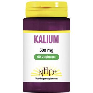 NHP Kalium 500mg  60 Vegetarische capsules