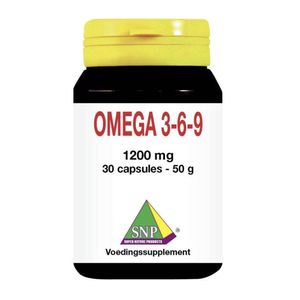 SNP Omega 3-6-9 1200mg  30 Softgels