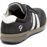 Q1905 - Londen - Werkschoenen - Donkerblauw - Leer/Suède