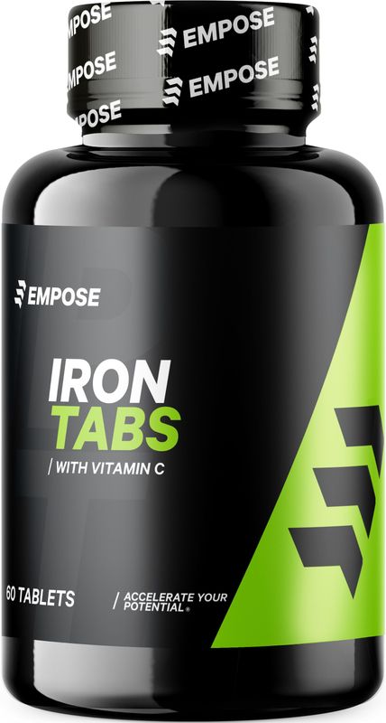 Empose Nutrition - IJzer - 60 Tabletten - Met Vitamine C